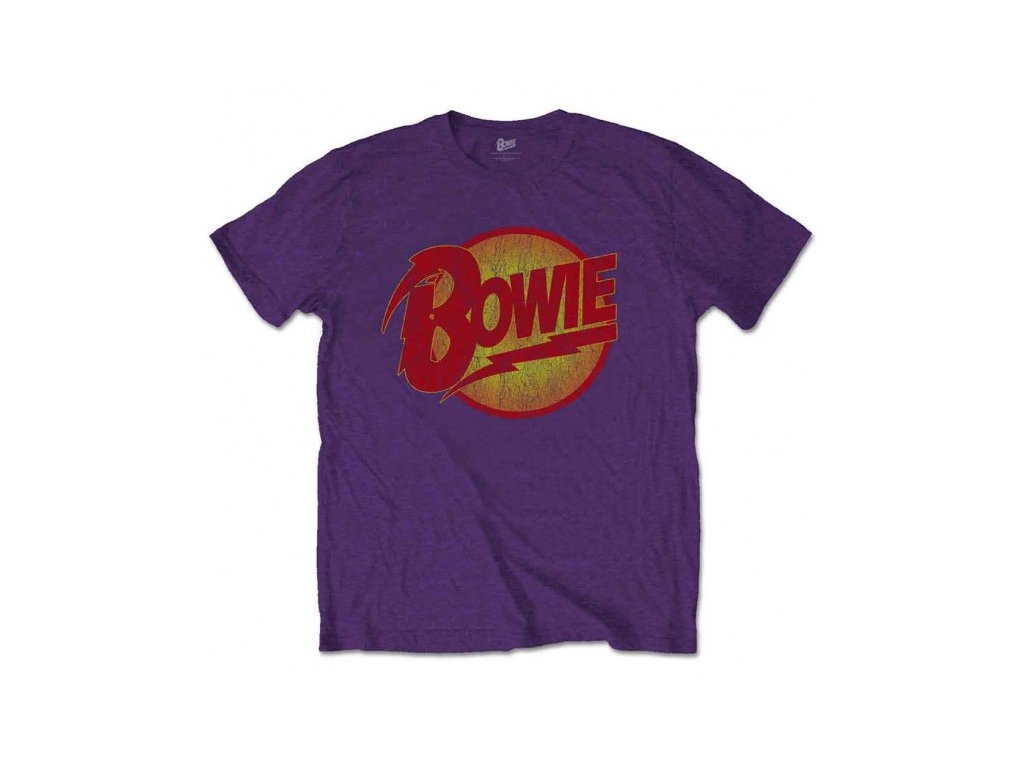 DAVID BOWIE - VINTAGE DIAMOND DOGS (PURPPLE) - TRIKO