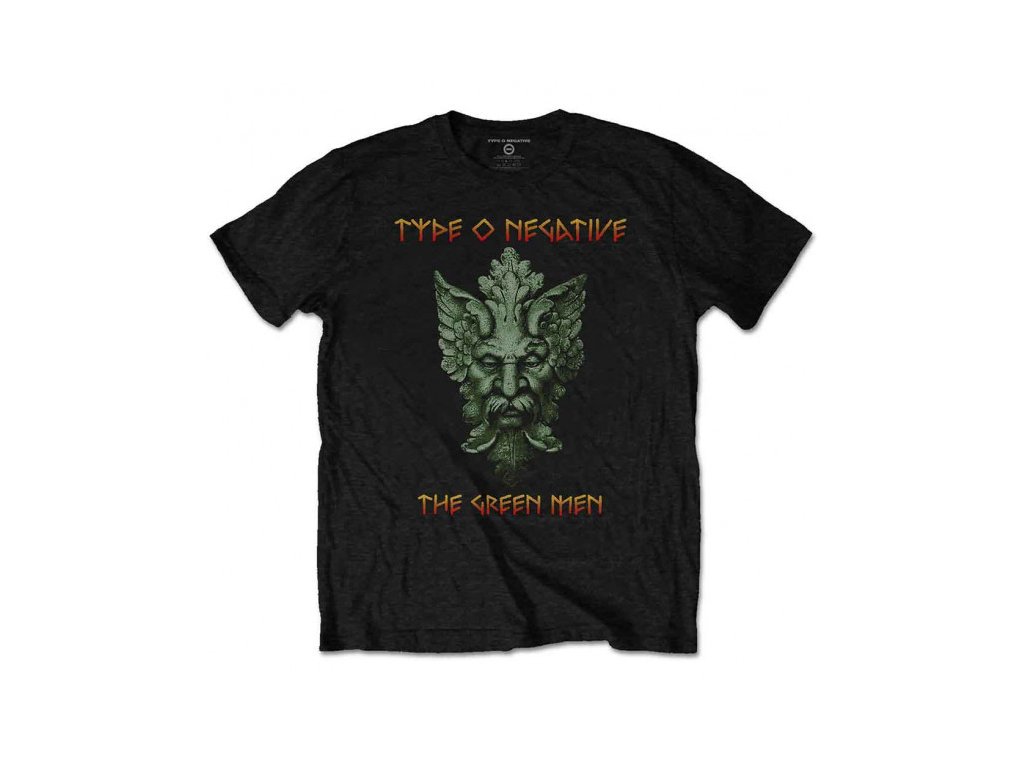 TYPE O NEGATIVE - GREEN MEN (BACK PRINT) - TRIKO