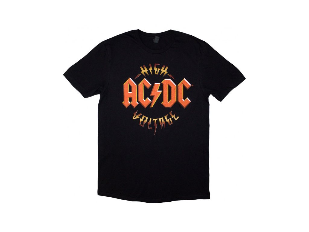 AC/DC - HIGH VOLTAGE RNR (BACK PRINT) - TRIKO