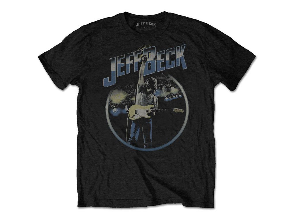 JEFF BECK - CIRCLE STAGE - TRIKO (Barva Černá, Velikost S)