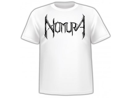 NOMURA - LOGO (BÍLÉ) - TRIKO