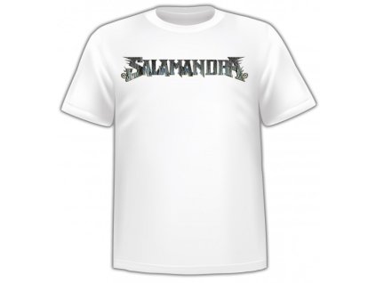 SALAMANDRA - LOGO (BÍLÉ) - TRIKO