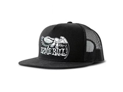 Ernie Ball čepice Trucker s logem Ernie Ball Eagle - černá