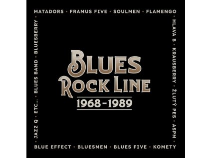 BLUES ROCK LINE 1968 - 1989 - 2CD