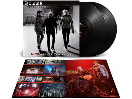 QUEEN/LAMBERT - LIVE AROUND THE WORLD - LP