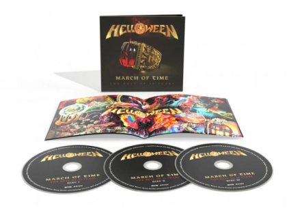 HELLOWEEN - MARCH OF TIME (THE BEST OF 40 YEARS) - 3CD