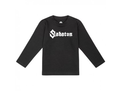 SABATON (LOGO) - Dlouhé tričko pro miminka