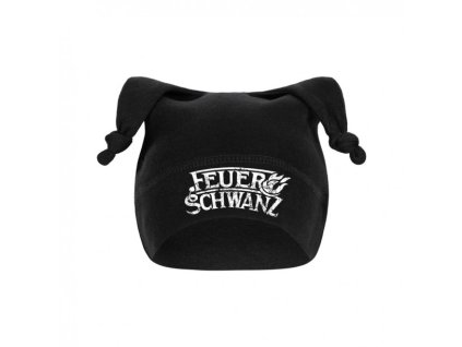 Feuerschwanz (Logo) - Baby cap - black - white - one size - čepička