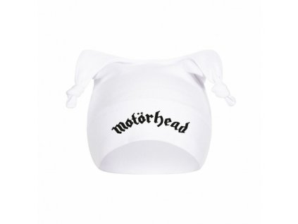MOTÖRHEAD - LOGO (WHITE) - ČEPICE MIMINKO