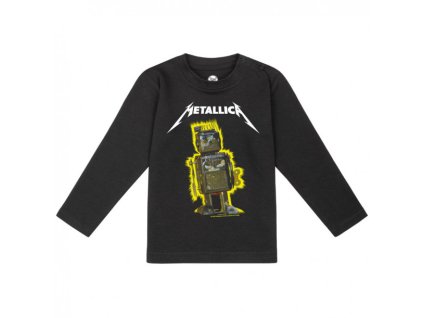 METALLICA (ROBOT BLAST) - DLOUHÝ RUKÁV - DĚTSKÉ TRIČKO