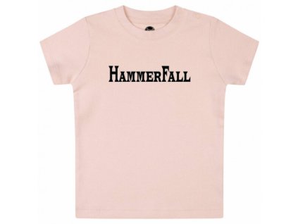 HAMMERFALL - LOGO (PINK) - TRIKO MIMINKO