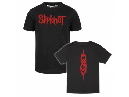 Slipknot (Logo) - Kids t-shirt - black - red