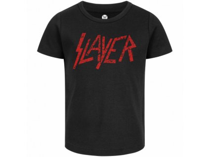 SLAYER - LOGO RED - TRIKO HOLČIČÍ