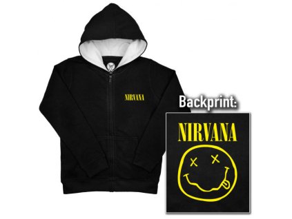 NIRVANA - SMILEY - MIKINA MIMINKO