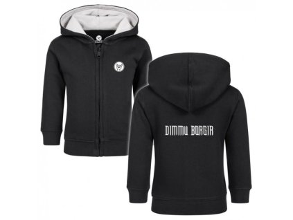 Dimmu Borgir (Logo) - Baby zip-hoody - black - white