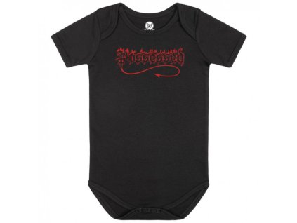 Possessed (Logo) - Baby bodysuit - black - red