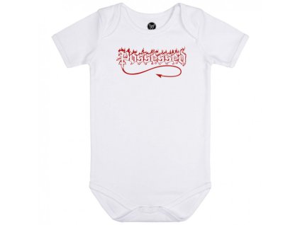 Possessed (Logo) - Baby bodysuit - white - red