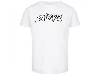 Suffocation (Logo) - Kids t-shirt - white - black