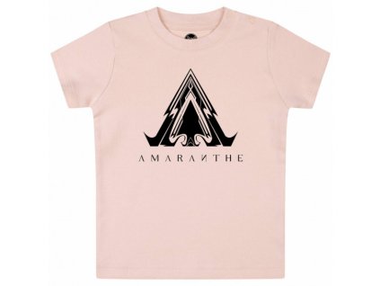 Amaranthe (Symbol) - Baby t-shirt - pale pink - black