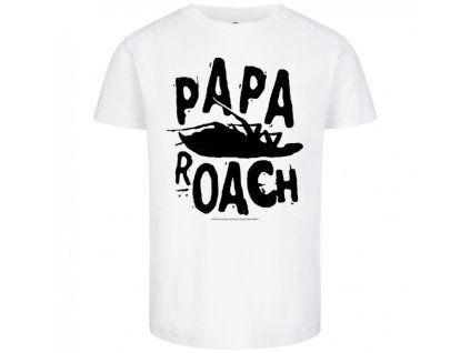 PAPA ROACH - LOGO (WHITE) - DĚTSKÉ TRIČKO