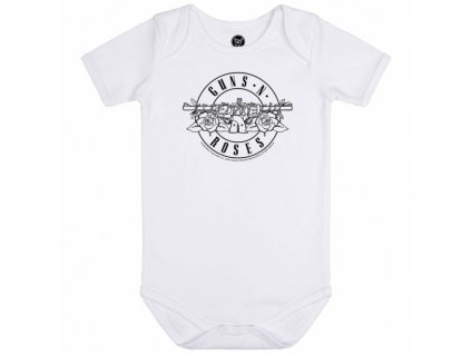 GUNS N&apos; ROSES - BULLET OUTLINE (WHITE) - BODY