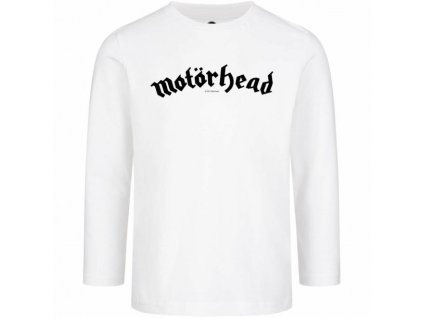 MOTÖRHEAD - LOGO (WHITE) (LS) - TRIKO DĚTSKÉ