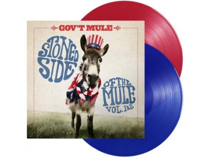 GOV'T MULE - STONED SIDE.. -COLOURED- LP
