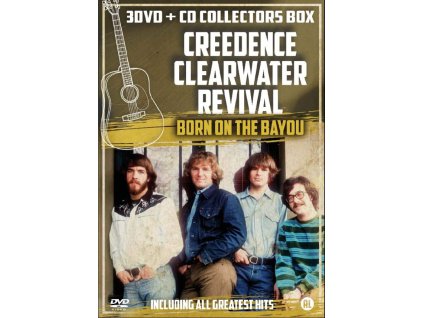 CREEDENCE CLEARWATER REVIVAL - BORN ON THE BAYOU - 3DVD/CD
