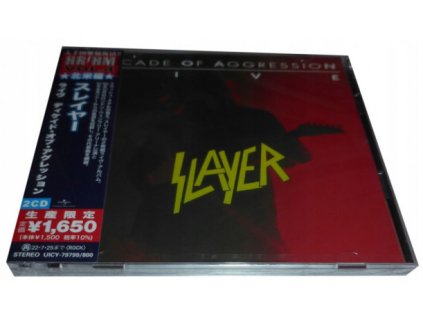 SLAYER - DECADE OF AGGRESSION (JAPAN) - 2CD