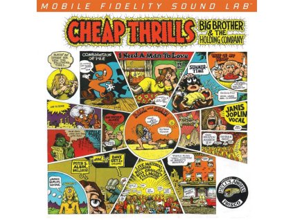 JANIS JOPLIN - CHEAP THRILLS (MOBILE FIDELITY SOUND LAB) - LP