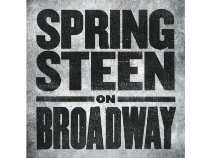 BRUCE SPRINGSTEEN - SPRINGSTEEN ON BROADWAY - 2CD