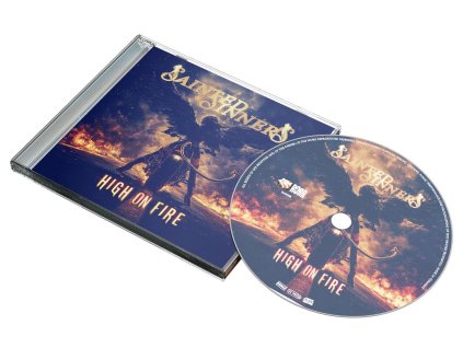 SAINTED SINNERS - HIGH ON FIRE - CD