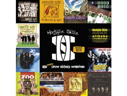 HORKYZE SLIZE - BOX 'ZATIAL' UPLNE VSETKYCH NAHRAVOK - 12CD