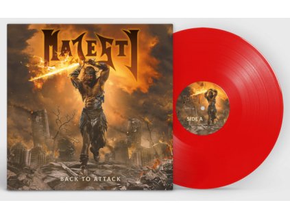 MAJESTY - BACK TO ATTACK (RED) - LP