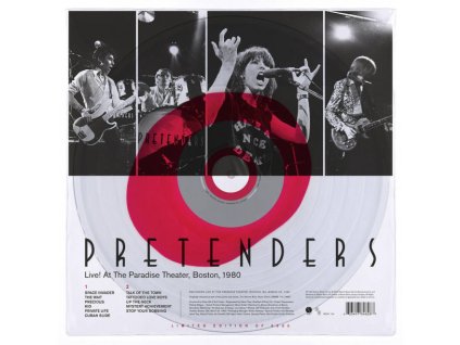 PRETENDERS - LIVE! AT THE PARADISE THEATER, BOSTON 1980 - LP