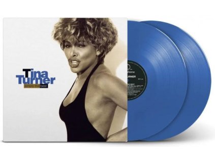 TINA TURNER - SIMPLY THE BEST (BLUE VINYL) - 2LP