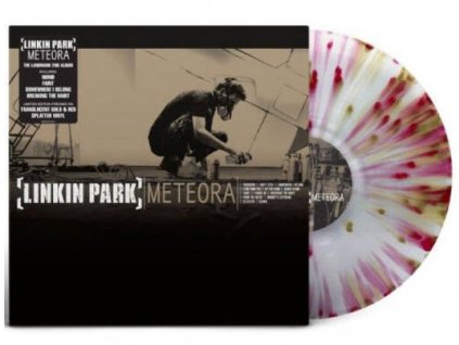 LINKIN PARK - METEORA (GOLD/RED SPLATTER VINYL) - LP