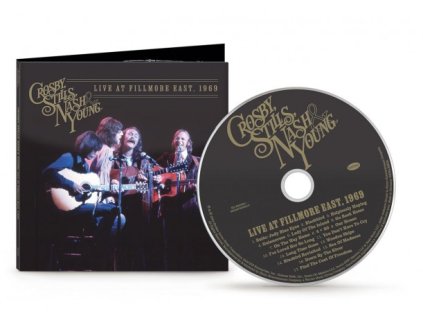 CROSBY, STILLS, NASH & YOUNG - LIVE AT FILLMORE EAST 1969 - CD