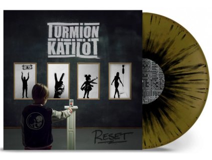 TURMION KÄTILÖT - RESET (GOLD/BLACK SPLATTER) - LP