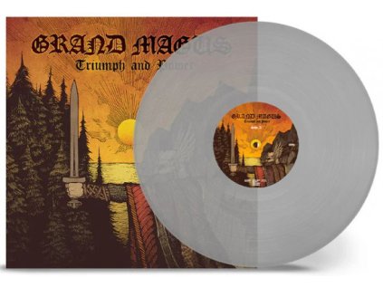 GRAND MAGUS - TRIUMPH AND POWER (TRANSPARENT CRYSTAL) - LP