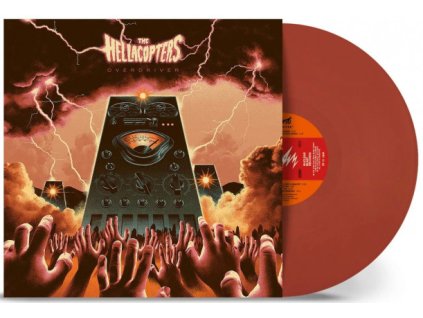 THE HELLACOPTERS - OVERDRIVER (RED BRICK VINYL) - LP