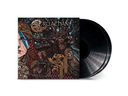 CRUACHAN - THE LIVING AND THE DEAD - LP deluxe