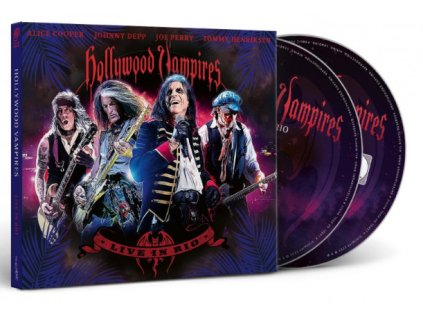 HOLLYWOOD VAMPIRES - LIVE IN RIO - CD/BRD