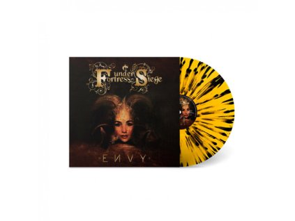 FORTRESS UNDER SIEGE - ENVY (BLACK/YELLOW SPLATTER VINYL) - LP