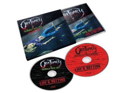 OBITUARY - SLOWLY WE ROT (LIVE & ROTTING) - CD/BRD