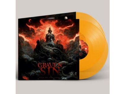 GRAVEN SIN - VEIL OF THE GODS (YELLOW VINYL) - 2LP