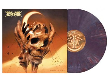 INGESTED - ASHES LIE STILL (VIOLET PURPLE MARBLED VINYL) - LP