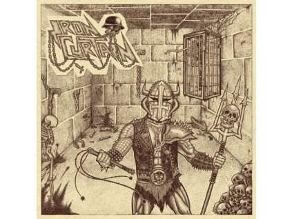 IRON CURTAIN - METAL GLADIATOR - LP