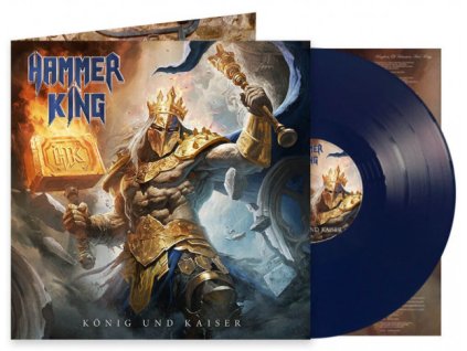 HAMMER KING - KONIG & KAISER (BLUE VINYL) - LP
