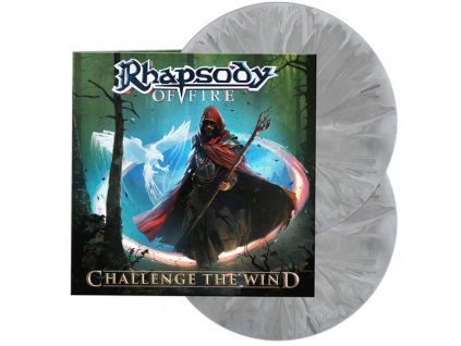 RHAPSODY OF FIRE - CHALLENGE THE WIND (WHITE MARBLE VINYL) - 2LP